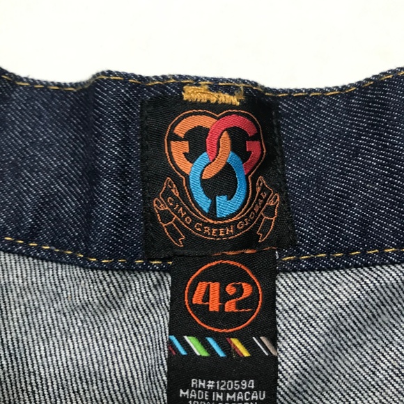 Gino green Global Jean Shorts - Picture 4 of 5